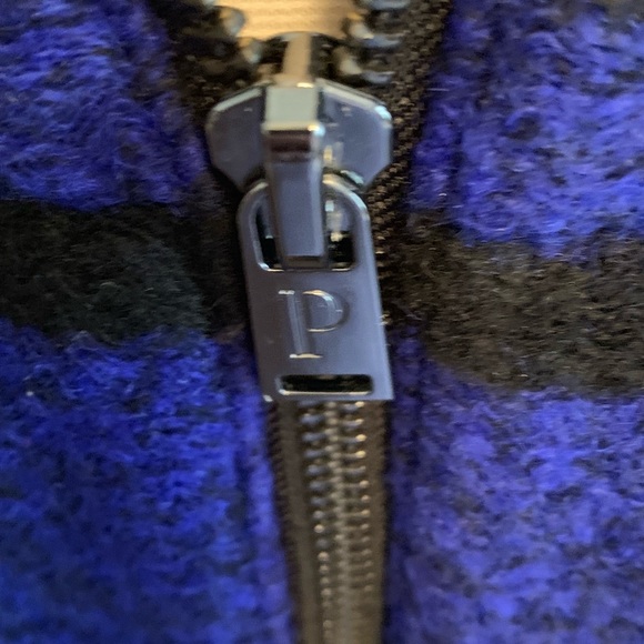 Pendleton women’s wool coat blue black plaid 3x - Picture 5 of 16